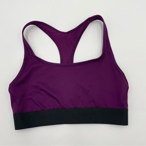 Victoria’s Secret Sports Bra The‎ Player Racerback Purple Size Medium Athletic